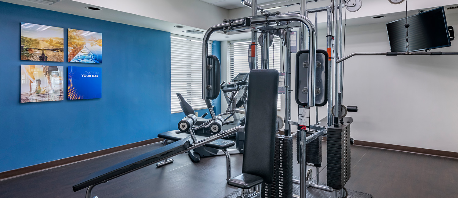 Recharge At Our On-site Gym