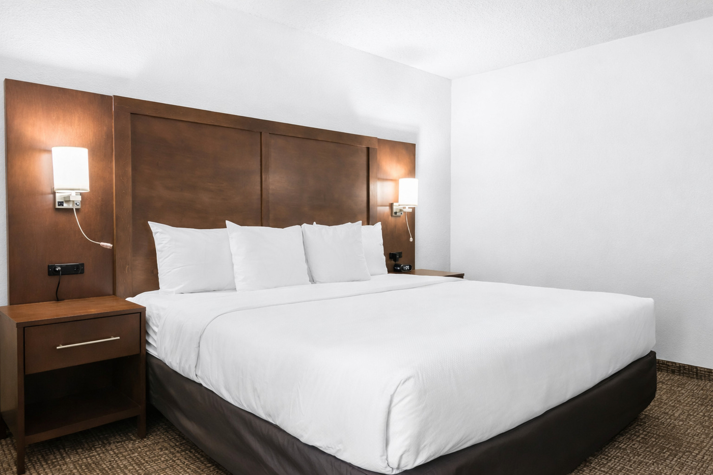 1 King Bed